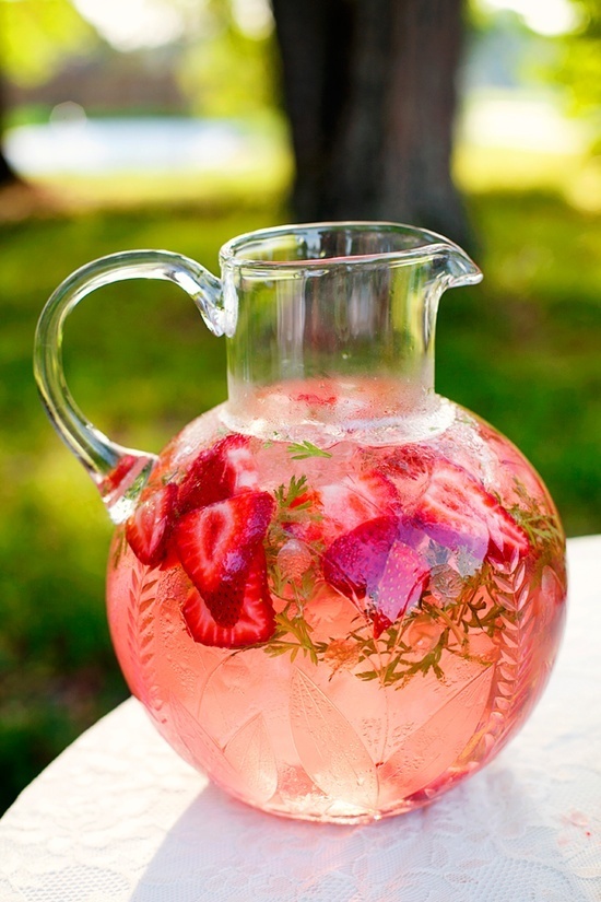 Strawberry water